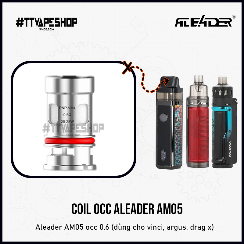 Coil Occ Aleader AM05 (dùng cho vinci, argus, drag x)