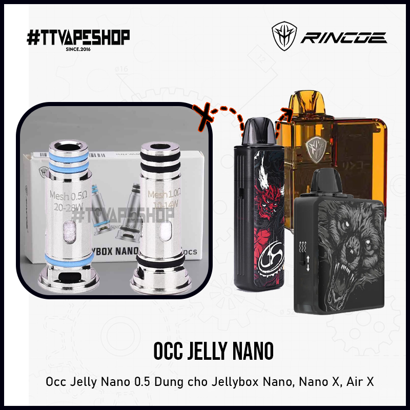 Coil Occ JellyBox Nano ( 0.5 - 1.0 )