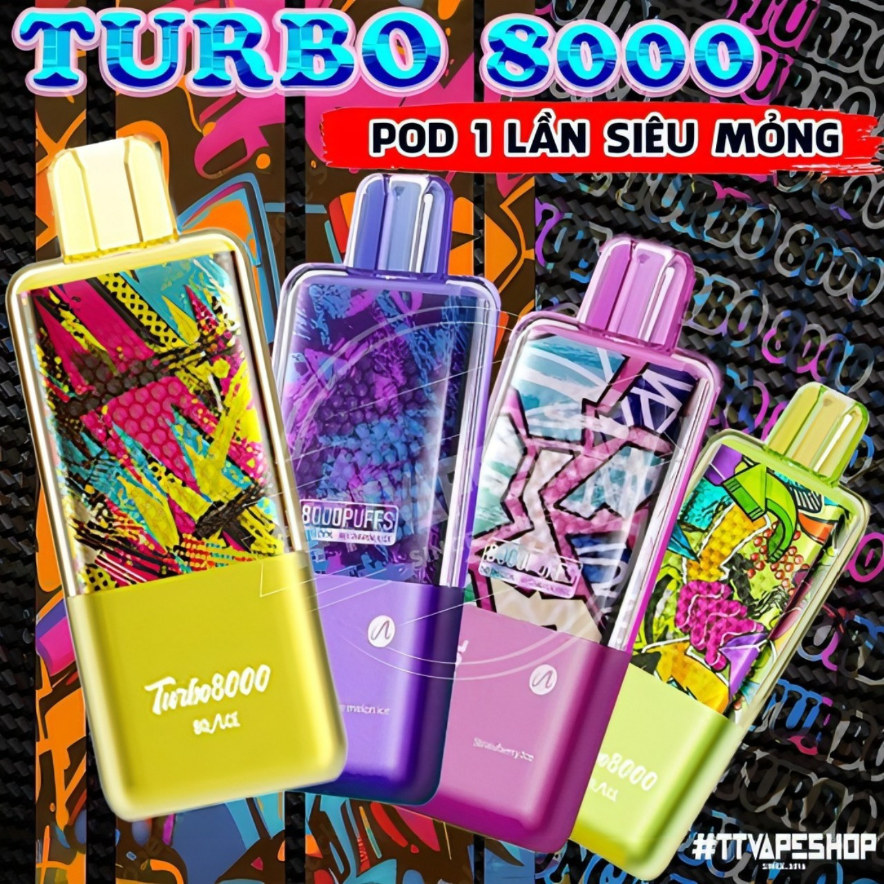 Bounce Turbo 8000 Puff ( Disposable Pod )
