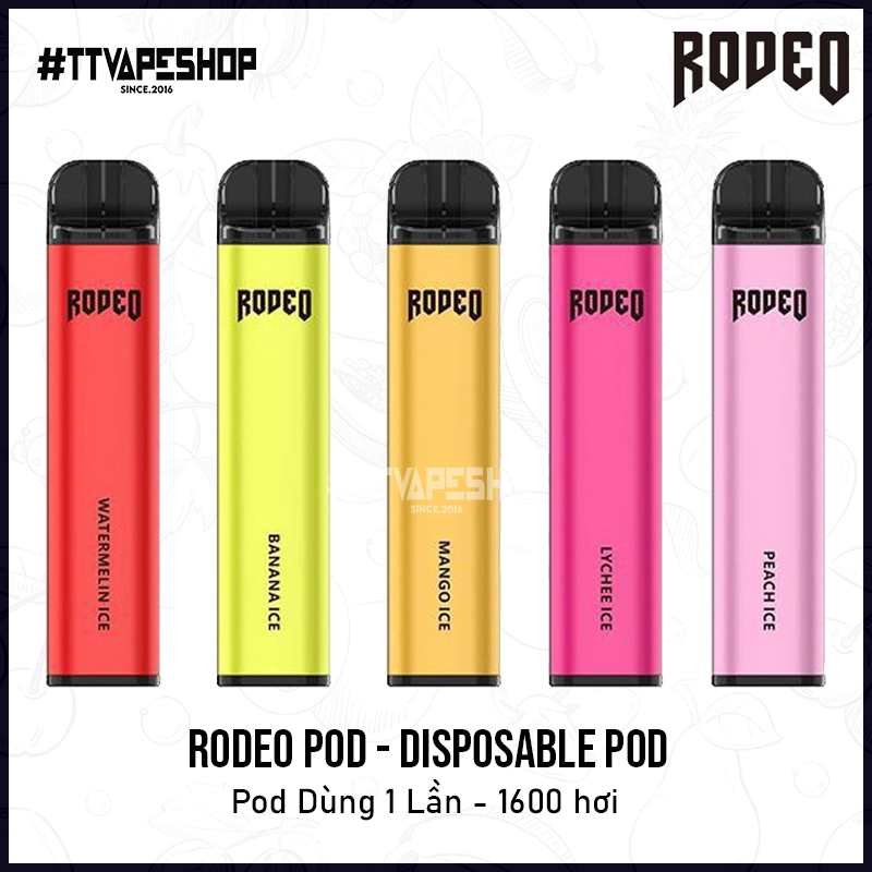 Rodeo Pod 1600 Puff ( Disposable Pod )
