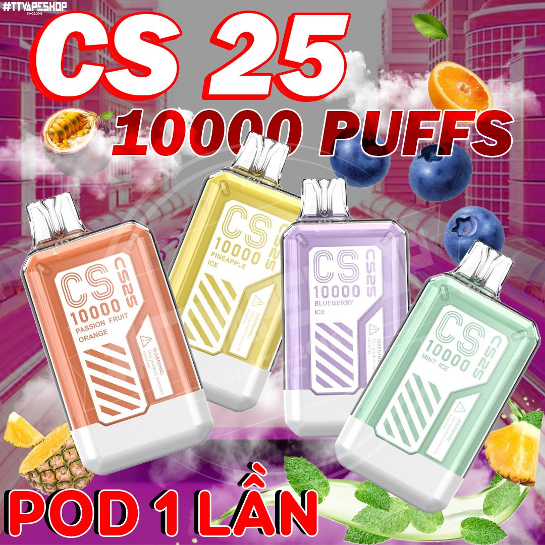 CS25 10000 Puffs ( Disposable Pod )